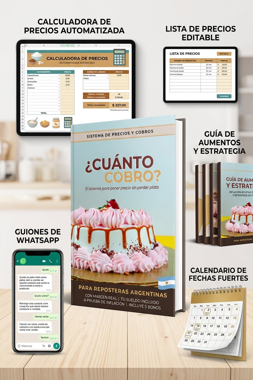 ¿Cuánto cobro? El sistema para poner precio sin perder plata